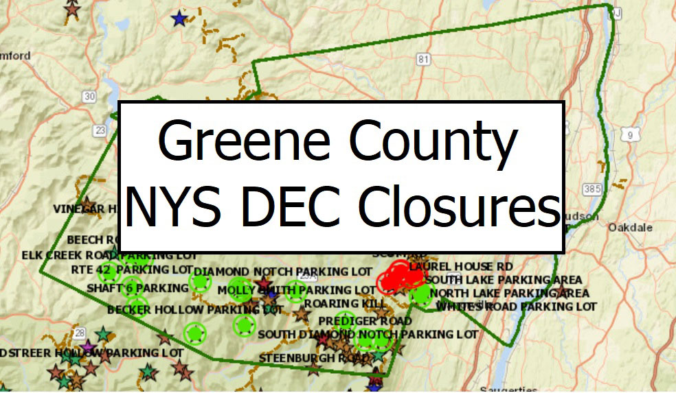 Greene County NYS DEC Closures