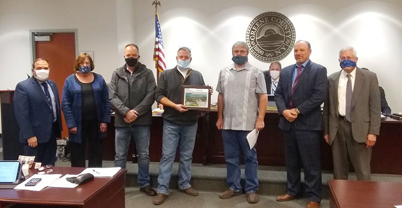 Village of Catskill Comprehensive Plan Committee receives Ellen Rettus Award