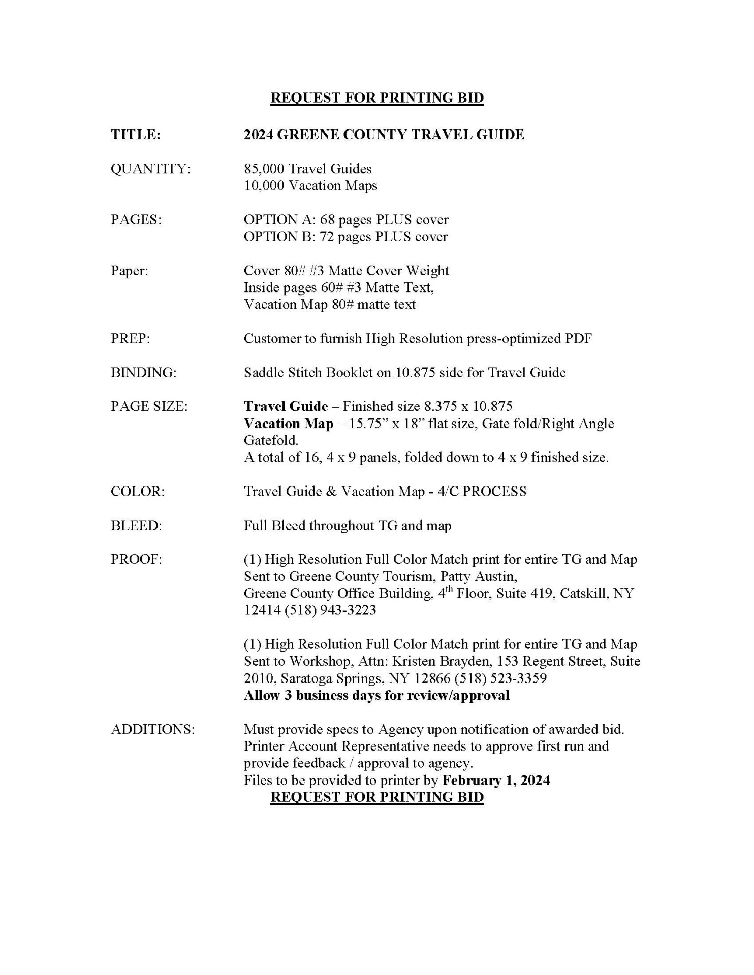 2024 Travel Guide Notice to Bidders Website Page 1 2024 Travel Guide Notice to Bidders Website Page 1