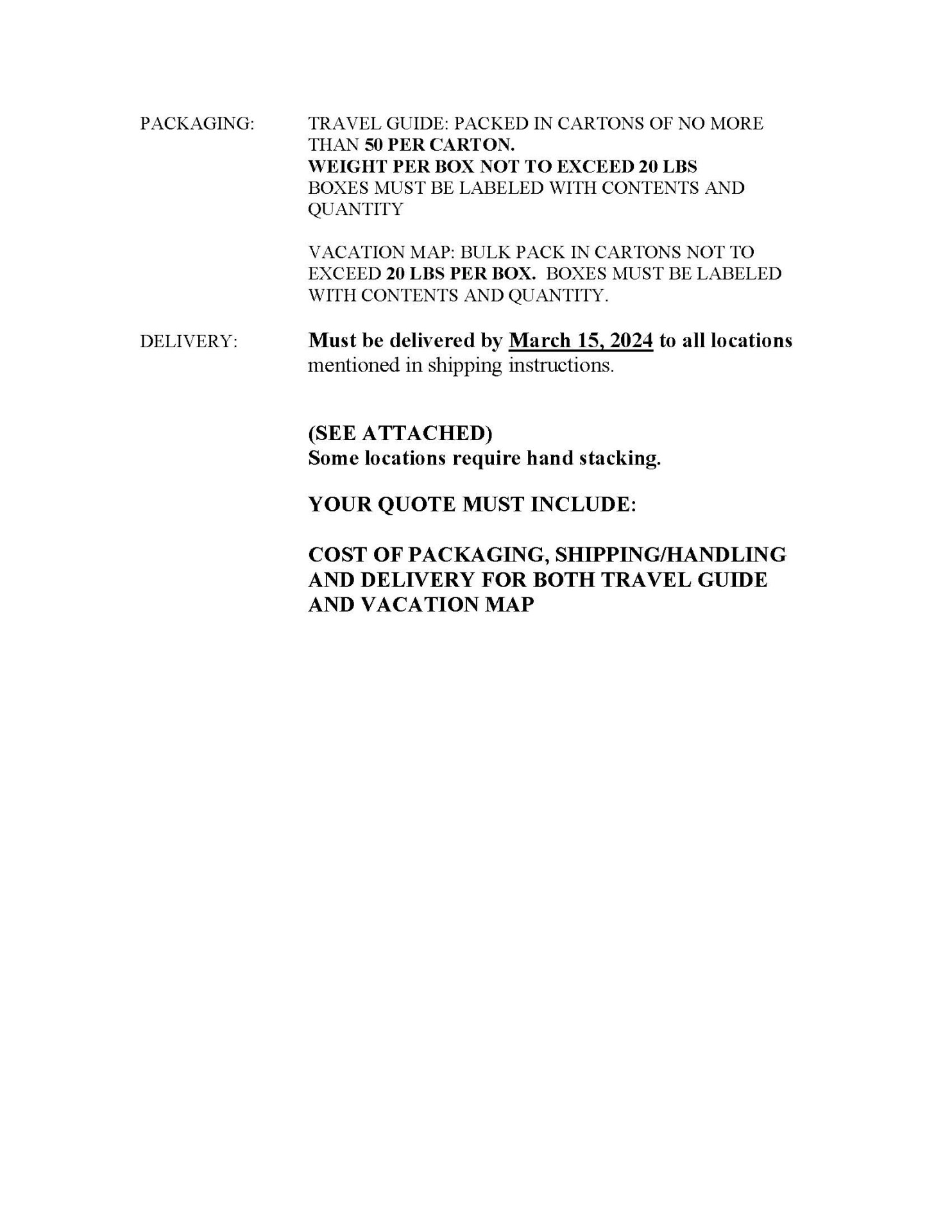 2024 Travel Guide Notice to Bidders Website Page 2 2024 Travel Guide Notice to Bidders Website Page 2