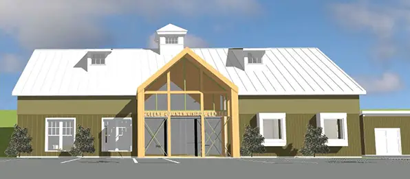 Visitors Center Rendering
