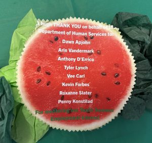 Dawn Apjohn, Arin Vadermark, Anthony D'Errico, Tyler Lynch, Vee Carl, Kevin Forbes, Roxanne Slater and Penny Konstalid
