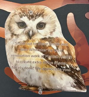 Steve Smith and Jenn Whittaker