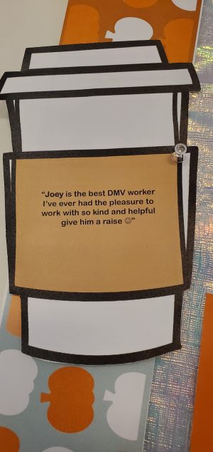 Joey ~ DMV