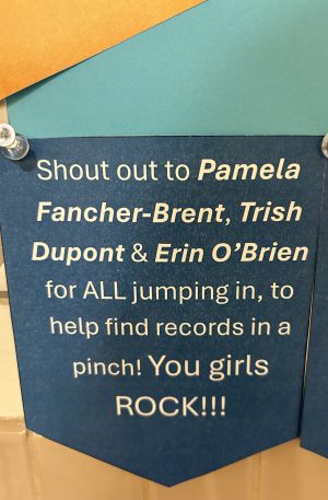 Pamela Fancher-Brent, Trish DuPont & Erin O'Brien